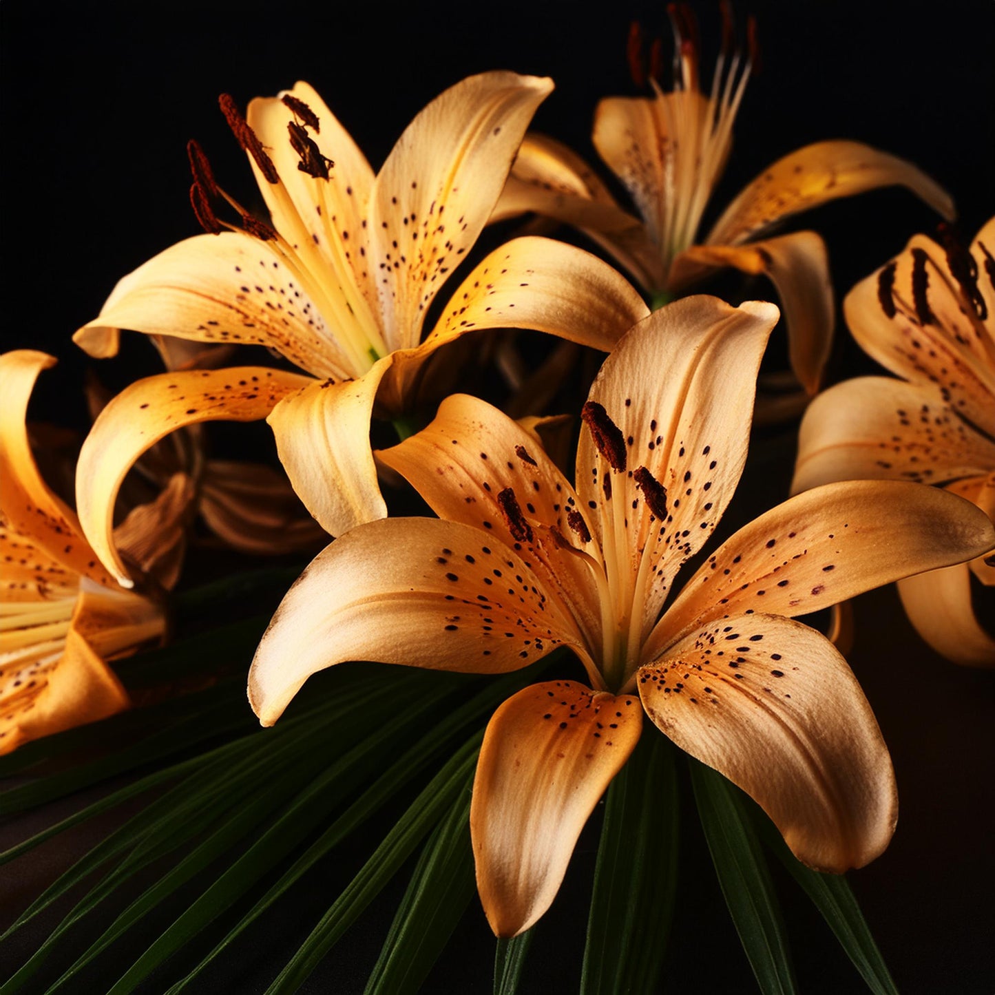 Orientalische Lilien